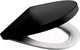 Миниатюра изображения товара Сиденье для унитаза Roca Victoria Nord ZRU9000101 (черный/белый)