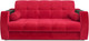 Миниатюра изображения товара Диван Mebel-Ars Аккордеон Барон №3 НПБ 180x200 (красный кордрой)