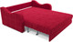 Миниатюра изображения товара Диван Mebel-Ars Аккордеон Барон №4 НПБ 140x200 (красный кордрой)