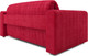 Миниатюра изображения товара Диван Mebel-Ars Аккордеон Барон №5 НПБ 120x200 (красный кордрой)
