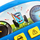 Миниатюра изображения товара Развивающая игрушка Играем вместе Музыкальный руль Синий Трактор / ZY839630-R2
