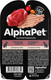 Миниатюра изображения товара Влажный корм для собак AlphaPet Для взрослых собак паштет говядина (100г)