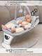 Миниатюра изображения товара Детский шезлонг Amarobaby Teddy Swing / AB24-22TED/11 (серый)