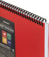 Миниатюра изображения товара Блокнот Brauberg Metropolis / 115568 (80л, красный)