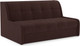 Миниатюра изображения товара Диван Mebel-Ars Аккордеон Барон №6 НПБ 180x200 (велюр шоколад HB-178/16)