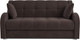 Миниатюра изображения товара Диван Mebel-Ars Аккордеон Барон НПБ 120x200 (коричневый кордрой)
