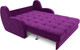 Миниатюра изображения товара Диван Mebel-Ars Аккордеон Барон НПБ 120x200 (фиолетовый)
