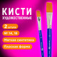 Миниатюра изображения товара Набор кистей Brauberg Art Debut / 201038 (2шт, синтетика)