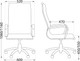 Миниатюра изображения товара Кресло офисное AksHome Evelin (экокожа черный)