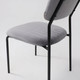 Миниатюра изображения товара Стул AksHome Rain (серый велюр HLR-20/черный)