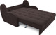 Миниатюра изображения товара Диван Mebel-Ars Аккордеон Барон НПБ 155x200 (коричневый кордрой)