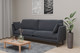Миниатюра изображения товара Диван Stolline Сиеста (серый)