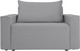 Миниатюра изображения товара Кресло-кровать KRONES Клио (велюр серый)