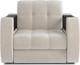 Миниатюра изображения товара Кресло-кровать Mebel-Ars Барон №3 НПБ (бархат бежевый Star Velvet 6 Light Beige)