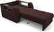 Миниатюра изображения товара Кресло-кровать Mebel-Ars Барон №3 НПБ (велюр шоколад HB-178/16)