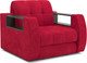 Миниатюра изображения товара Кресло-кровать Mebel-Ars Барон №3 НПБ (красный кордрой)