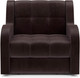 Миниатюра изображения товара Кресло-кровать Mebel-Ars Барон НПБ (бархат шоколадный Star Velvet 60 Coffee)