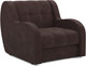 Миниатюра изображения товара Кресло-кровать Mebel-Ars Барон НПБ (велюр молочный шоколад НВ-178/13)
