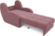 Миниатюра изображения товара Кресло-кровать Mebel-Ars Барон НПБ (велюр пудра НВ-178/18)