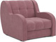 Миниатюра изображения товара Кресло-кровать Mebel-Ars Барон НПБ (велюр пудра НВ-178/18)