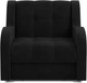 Миниатюра изображения товара Кресло-кровать Mebel-Ars Барон НПБ (велюр черный НВ-178/17)