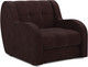 Миниатюра изображения товара Кресло-кровать Mebel-Ars Барон НПБ (велюр шоколад HB-178/16)