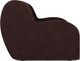 Миниатюра изображения товара Кресло-кровать Mebel-Ars Барон НПБ (велюр шоколад HB-178/16)