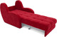 Миниатюра изображения товара Кресло-кровать Mebel-Ars Барон НПБ (красный кордрой)