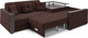 Миниатюра изображения товара Диван угловой Mebel-Ars Прага НПБ (велюр шоколад HB-178/16)