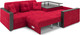 Миниатюра изображения товара Диван угловой Mebel-Ars Прага НПБ (кордрой красный)