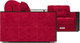 Миниатюра изображения товара Диван угловой Mebel-Ars Прага НПБ (кордрой красный)