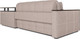Миниатюра изображения товара Диван угловой Mebel-Ars Прага НПБ (рогожка бежевая)