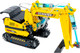 Миниатюра изображения товара Конструктор кинетический Bondibon Гидравлическая машина Экскаватор / ВВ6495 (554эл)