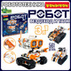 Миниатюра изображения товара Конструктор управляемый Bondibon Робот 3 в 1 / ВВ6505