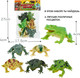 Миниатюра изображения товара Набор фигурок игровых Bondibon Набор лягушек / ВВ6477