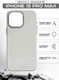Миниатюра изображения товара Чехол-накладка Luxo С MagSafe Карбоновый дождь LF75 для Apple iPhone 15 Pro Max (серый)