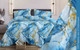 Миниатюра изображения товара Комплект постельного белья Бояртекс №368 Мрамор Вид 4/1 1.5сп (бязь, бирюзовый)