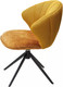 Миниатюра изображения товара Стул M-City Astra (желтый Sonic 68 ткань/7525-132 велюр/черный каркас)