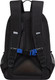 Миниатюра изображения товара Школьный рюкзак Grizzly RB-555-4 (черный/синий)