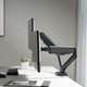 Миниатюра изображения товара Кронштейн для монитора Ergosmart Power Black DBL U с USB