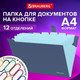 Миниатюра изображения товара Папка для бумаг Brauberg Extra / 271933 (синий/голубой)