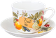Миниатюра изображения товара Чашка с блюдцем Lefard Fruit Basket 104-999