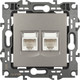 Миниатюра изображения товара Розетка ЭРА 12-3108-16 / Б0065665 (титан)