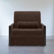 Миниатюра изображения товара Кресло-кровать Mio Tesoro Мэрилин 062 К АТС80 (коричневый Ultra Chocolate)