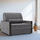 Миниатюра изображения товара Кресло-кровать Mio Tesoro Мэрилин 062 К АТС80 (серый Ultra Grey)