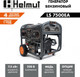 Миниатюра изображения товара Бензиновый генератор Helmut LS 7500EA