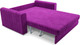 Миниатюра изображения товара Диван Mebel-Ars Аккордеон Барон №5 ППУ 120x200 (фиолетовый)