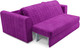 Миниатюра изображения товара Диван Mebel-Ars Аккордеон Барон №5 ППУ 120x200 (фиолетовый)