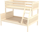 Миниатюра изображения товара Двухъярусная кровать ФанДОК Ф-141.05-01 90x200 (лак)