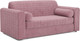 Миниатюра изображения товара Диван Mebel-Ars Аккордеон Барон №5 ППУ 180x200 (велюр пудра НВ-178/18)